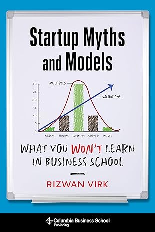 Startup Myths and Models book
